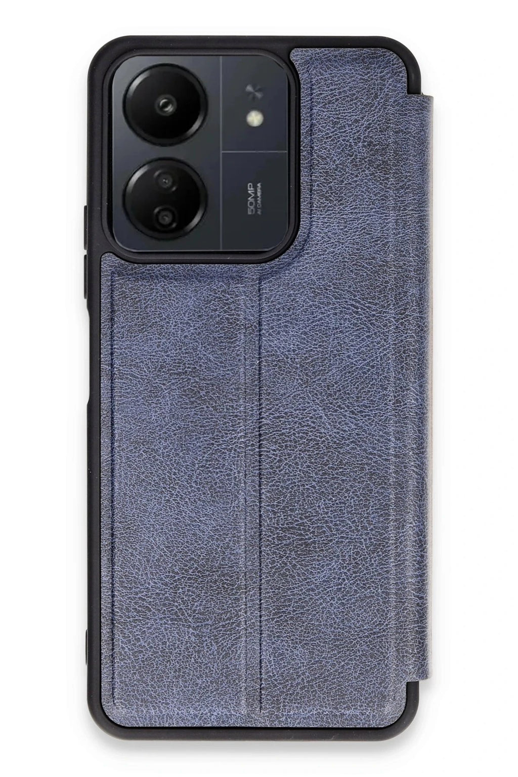 Mey İthalat® Redmi 13C Kılıf Flip Cover - Lacivert