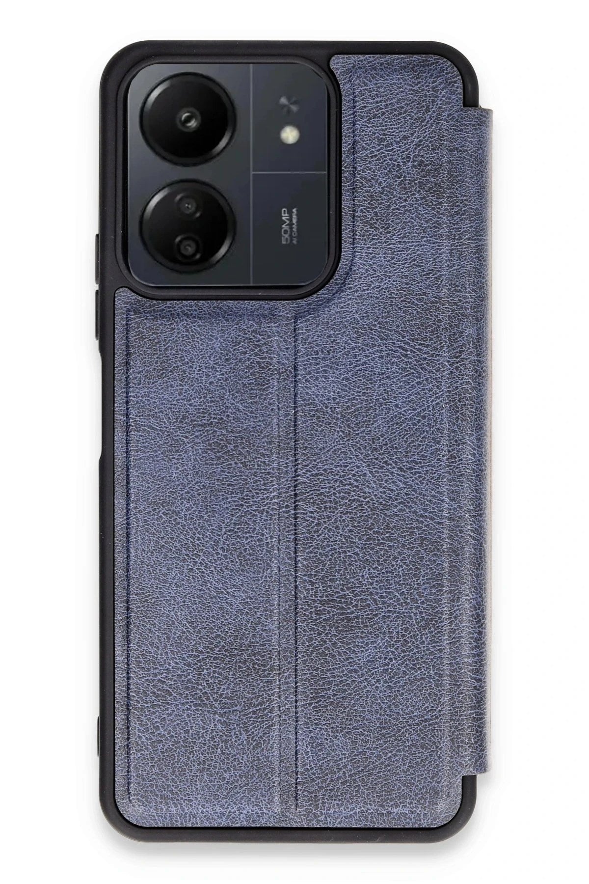 Mey İthalat® Redmi 13C Kılıf Flip Cover - Lacivert