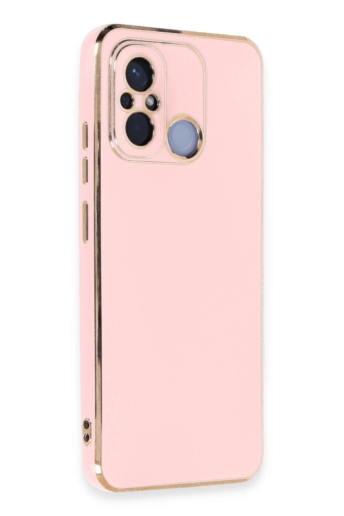 Mey İthalat® Redmi 12C Kılıf Volet Silikon - Pembe
