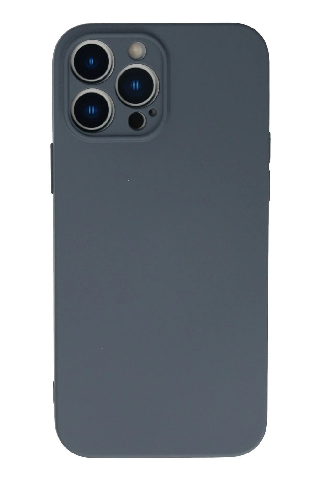 Mey İthalat® iPhone 13 Pro Kılıf Nano içi Kadife Silikon - Gri