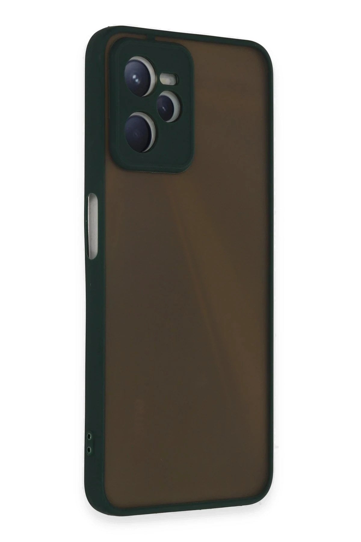 Mey İthalat® Realme C35 Kılıf Montreal Silikon Kapak - Yeşil