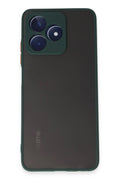 Mey İthalat® Realme C53 Kılıf Montreal Silikon Kapak - Yeşil