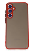 Mey İthalat® Samsung Galaxy S23 Kılıf Montreal Silikon Kapak - Kırmızı
