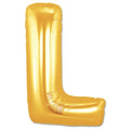 Mey İthalat® L Harf Folyo Balon Altın Renk 40 inç