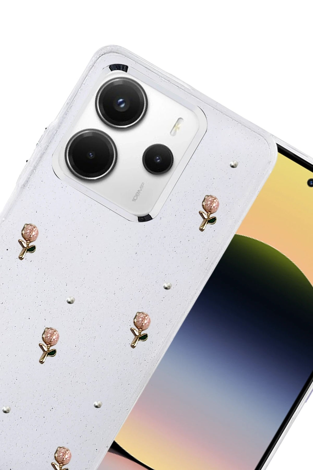 Mey İthalat® Redmi Note 14 4G Fiyonk Desenli Kapak - Desen 6