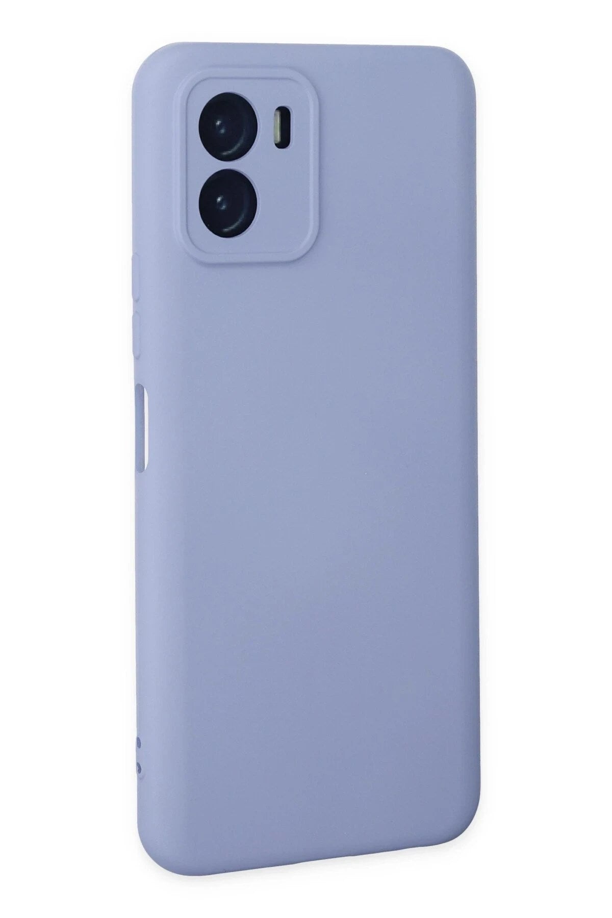 Mey İthalat® Vivo Y15S Kılıf Nano içi Kadife Silikon - Lila