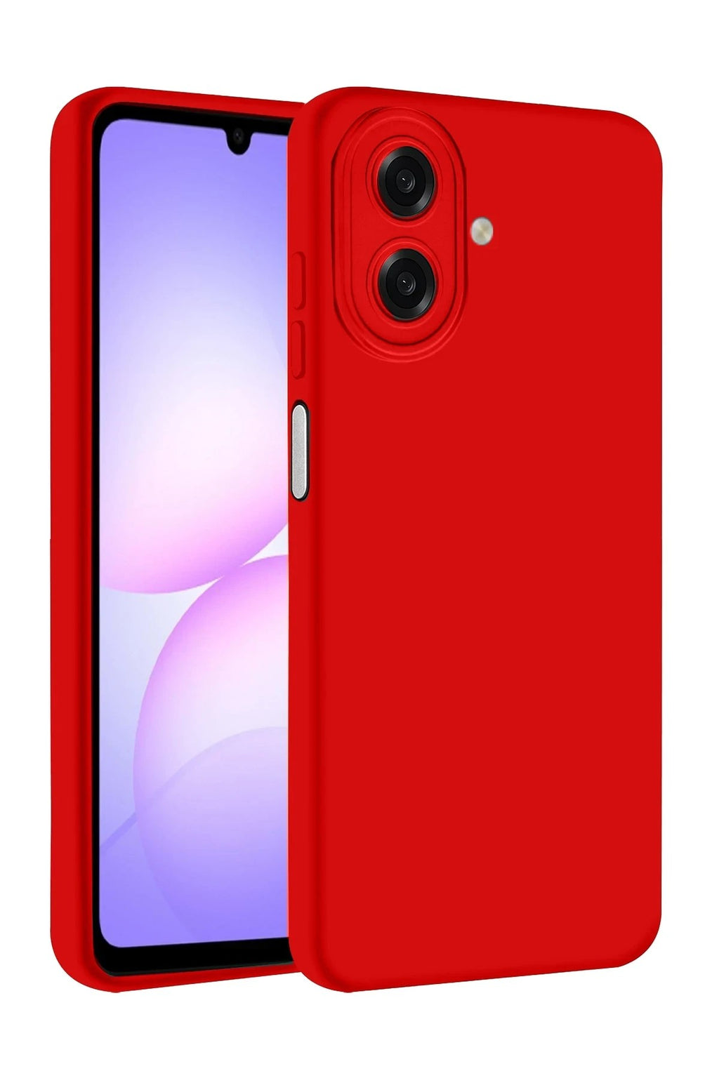 Mey İthalat® Samsung Galaxy A07 4G First Silikon - Kırmızı