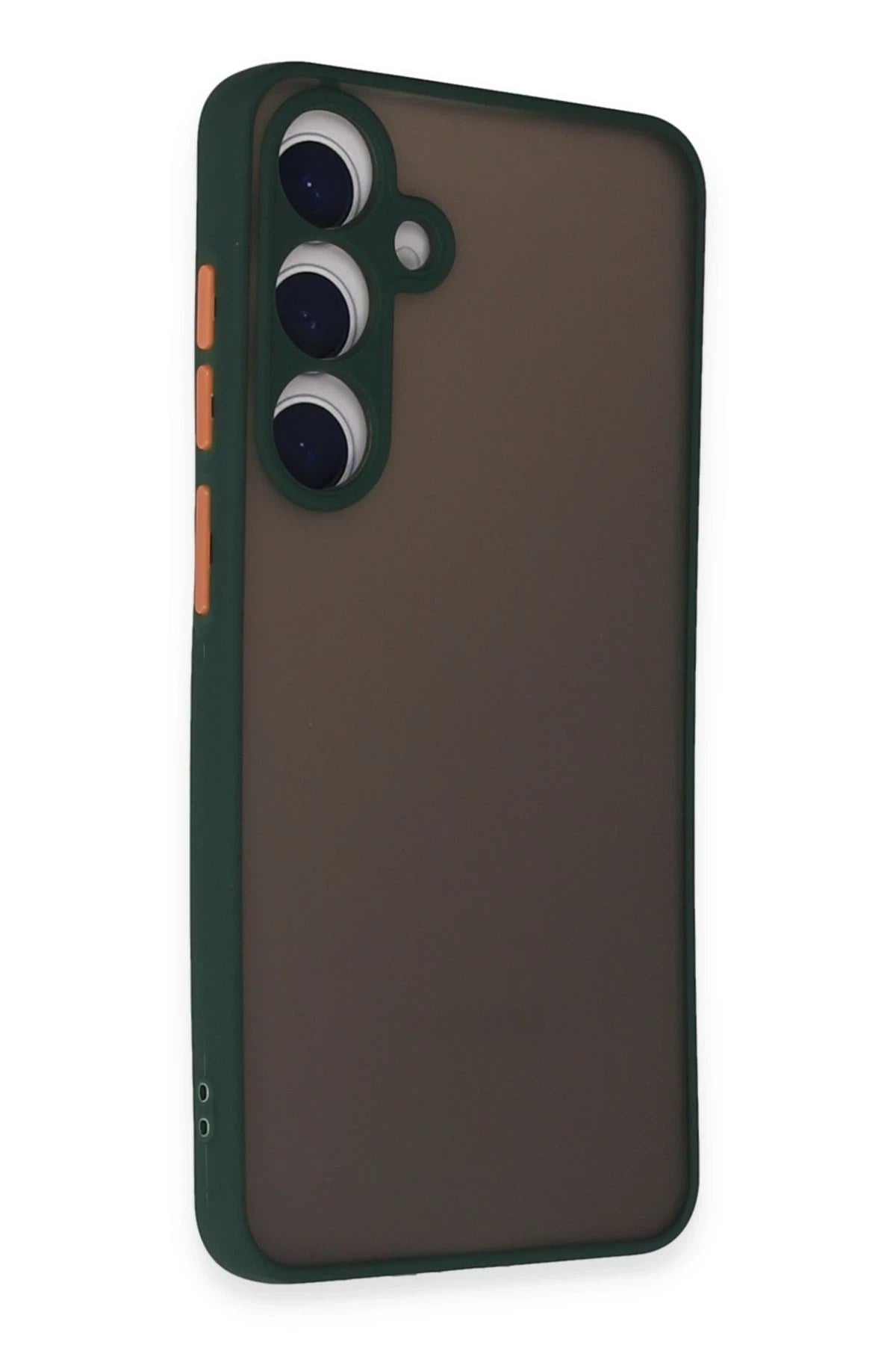 Mey İthalat® Samsung Galaxy S24 Kılıf Montreal Silikon Kapak - Yeşil