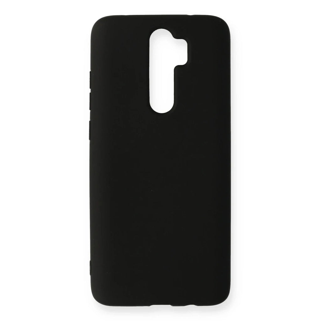 Mey İthalat® Redmi Note 8 Pro Kılıf Nano içi Kadife Silikon - Siyah