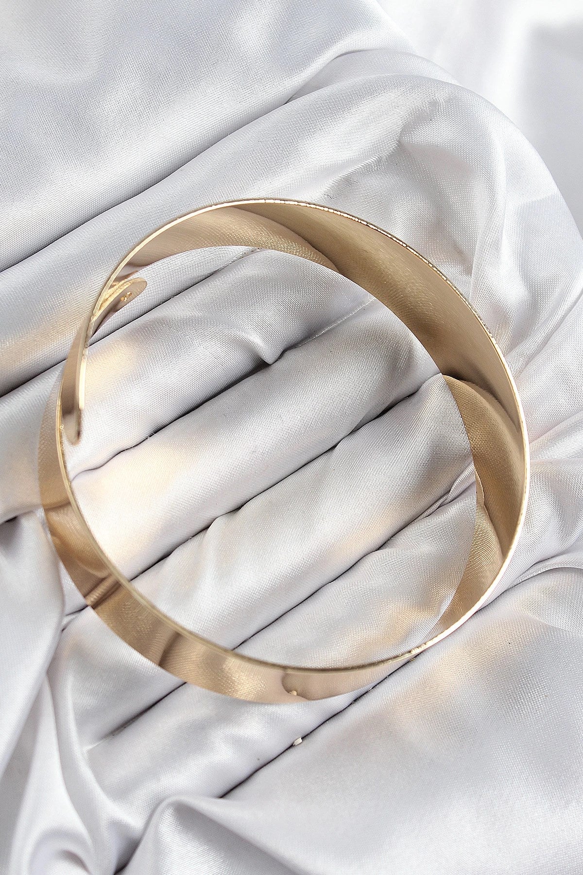 Mey İthalat® Pirinç Sarmal Model Gold Renk Pazu Bileklik