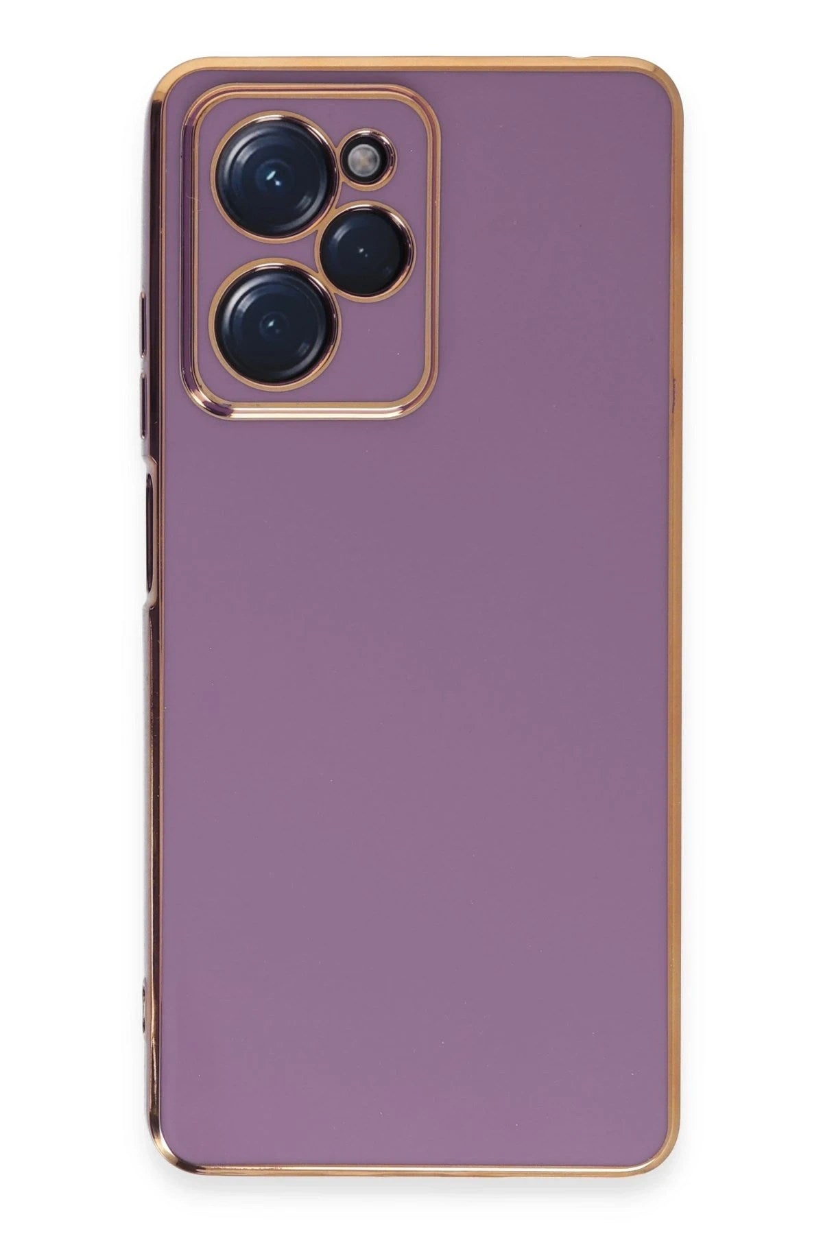 Mey İthalat® Poco X5 Pro 5G Kılıf Volet Silikon - Mor