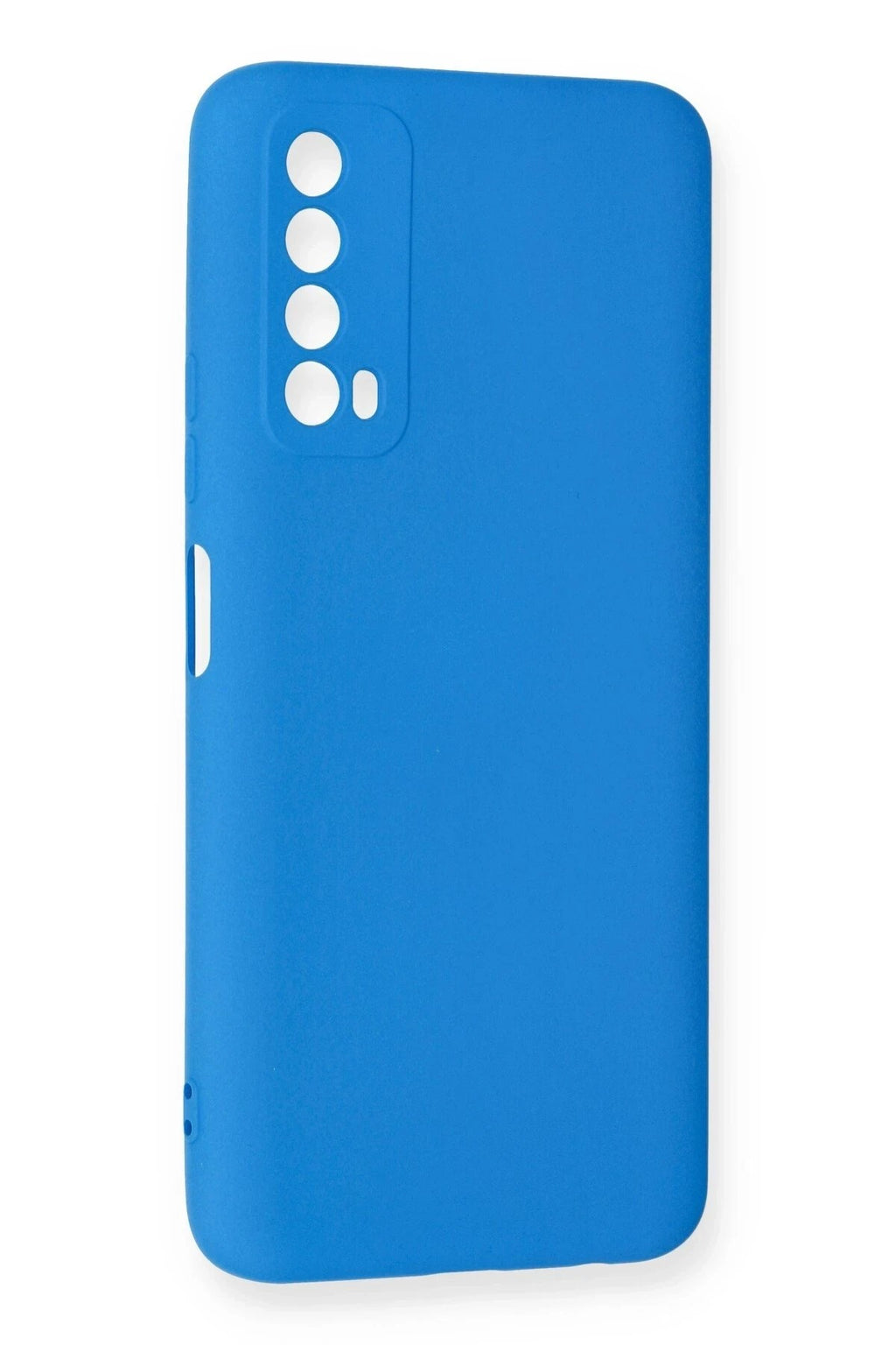 Mey İthalat® Huawei P Smart 2021 Kılıf Nano içi Kadife Silikon - Mavi