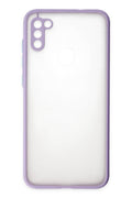 Mey İthalat® Samsung Galaxy A11 Kılıf Montreal Silikon Kapak - Mor