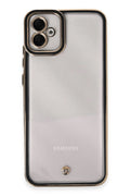 Mey İthalat® Samsung Galaxy A04E Kılıf Liva Lens Silikon - Siyah