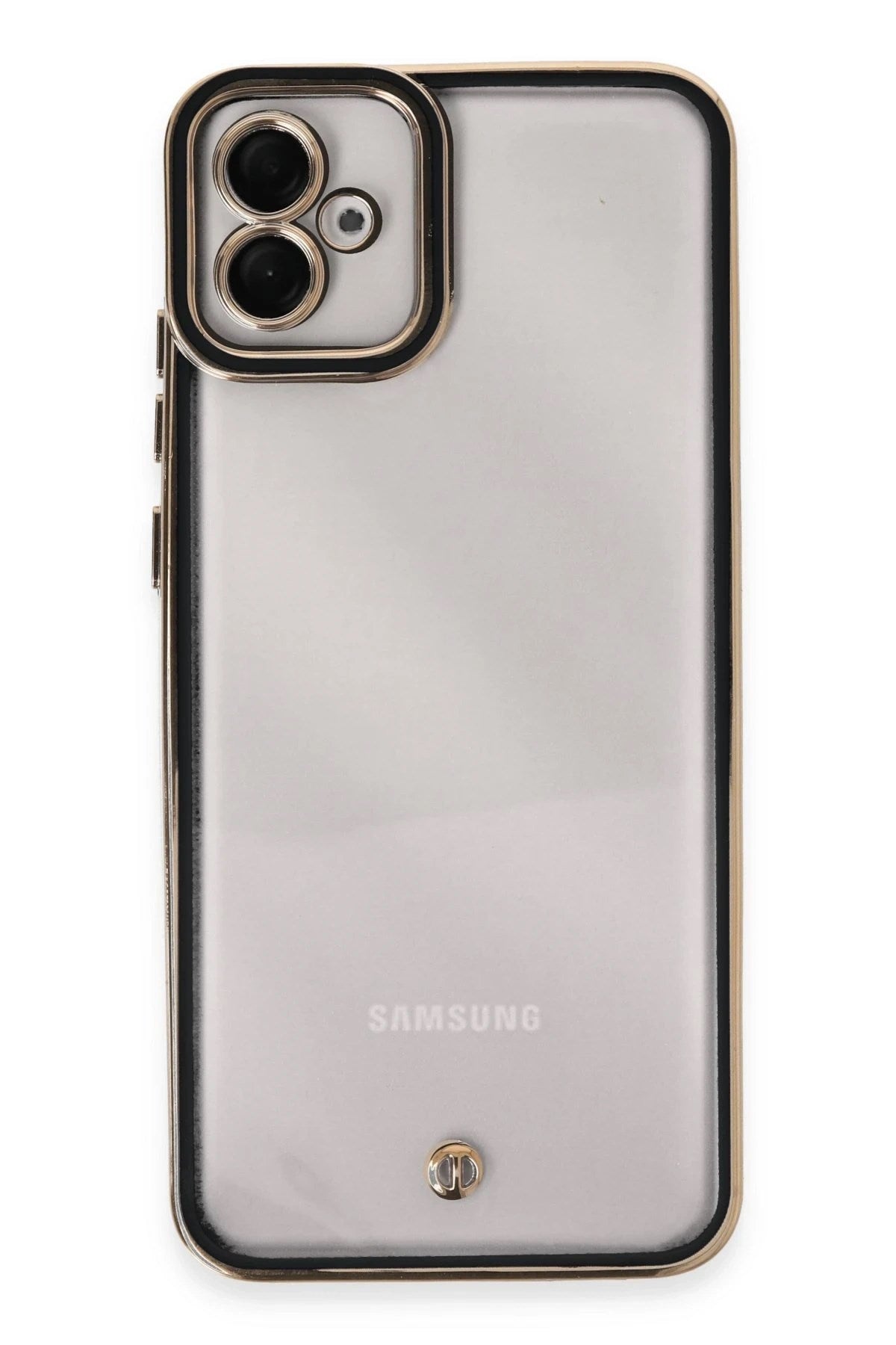 Mey İthalat® Samsung Galaxy A04E Kılıf Liva Lens Silikon - Siyah