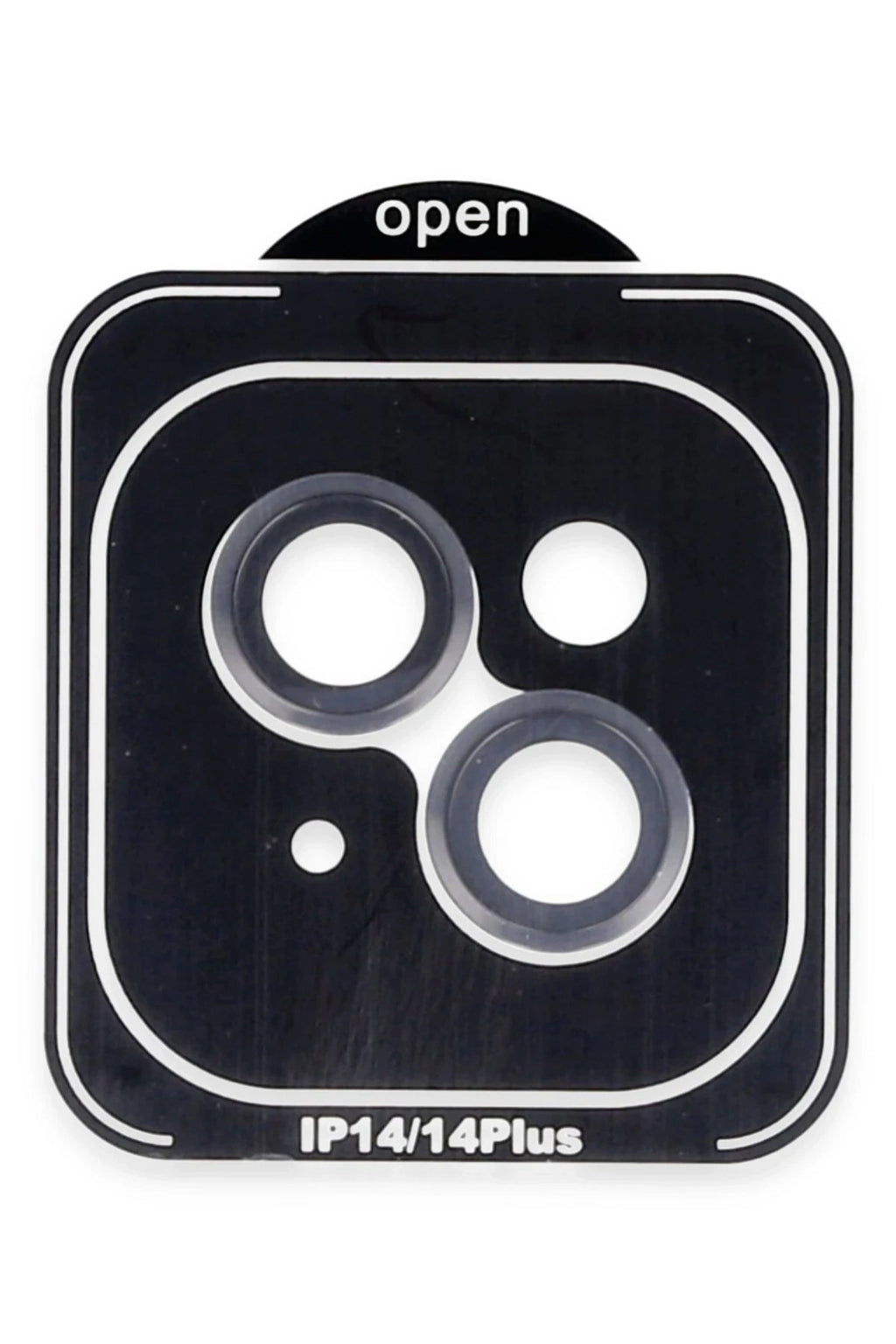 Mey İthalat® iPhone 14 PVD Metal Kamera Lens - Siyah