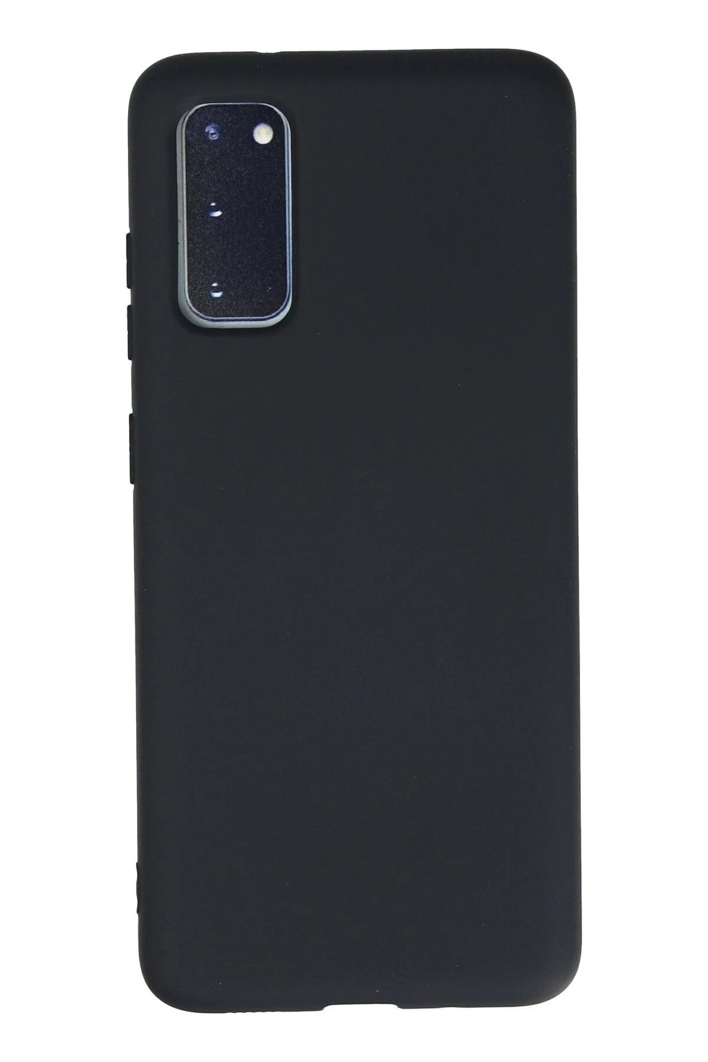 Mey İthalat® Samsung Galaxy S20 Kılıf Nano içi Kadife Silikon - Lacivert