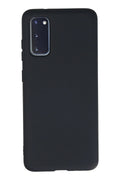 Mey İthalat® Samsung Galaxy S20 Kılıf Nano içi Kadife Silikon - Lacivert