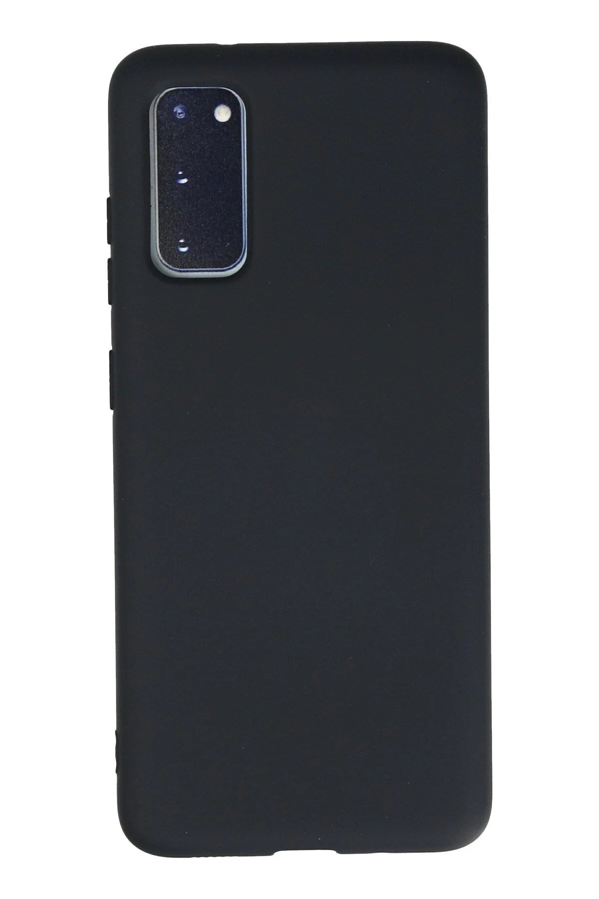 Mey İthalat® Samsung Galaxy S20 Kılıf Nano içi Kadife Silikon - Lacivert