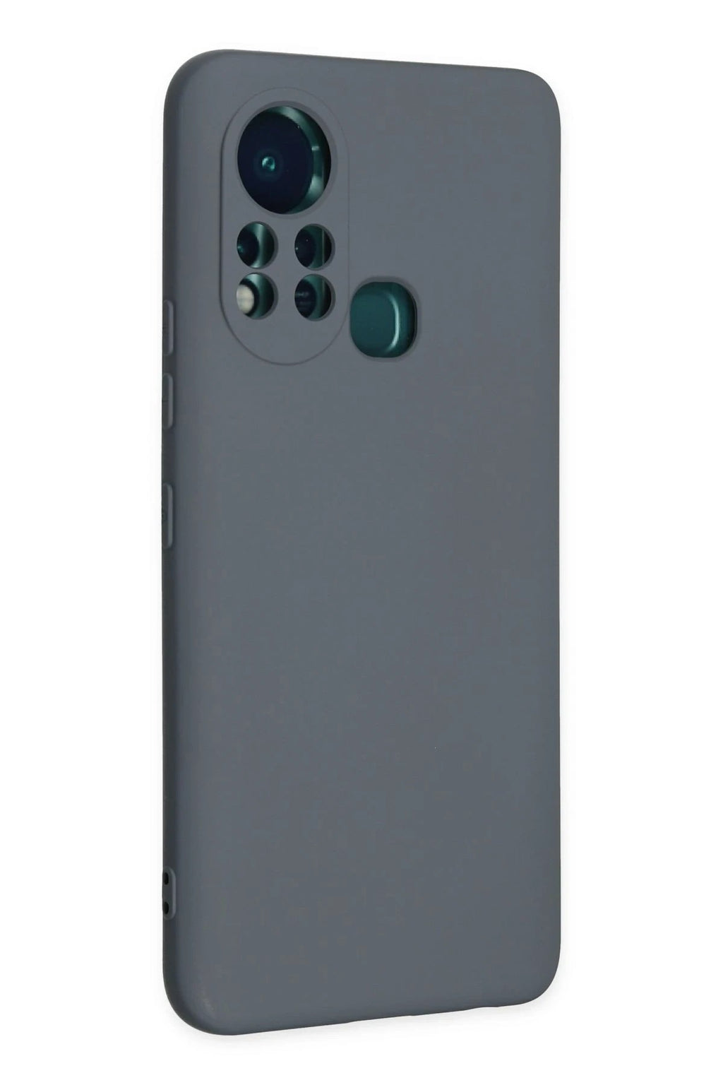 Mey İthalat® İnfinix Hot 11s Kılıf Nano içi Kadife Silikon - Gri