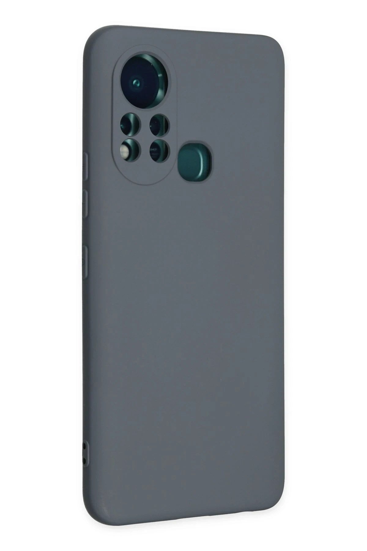 Mey İthalat® İnfinix Hot 11s Kılıf Nano içi Kadife Silikon - Gri