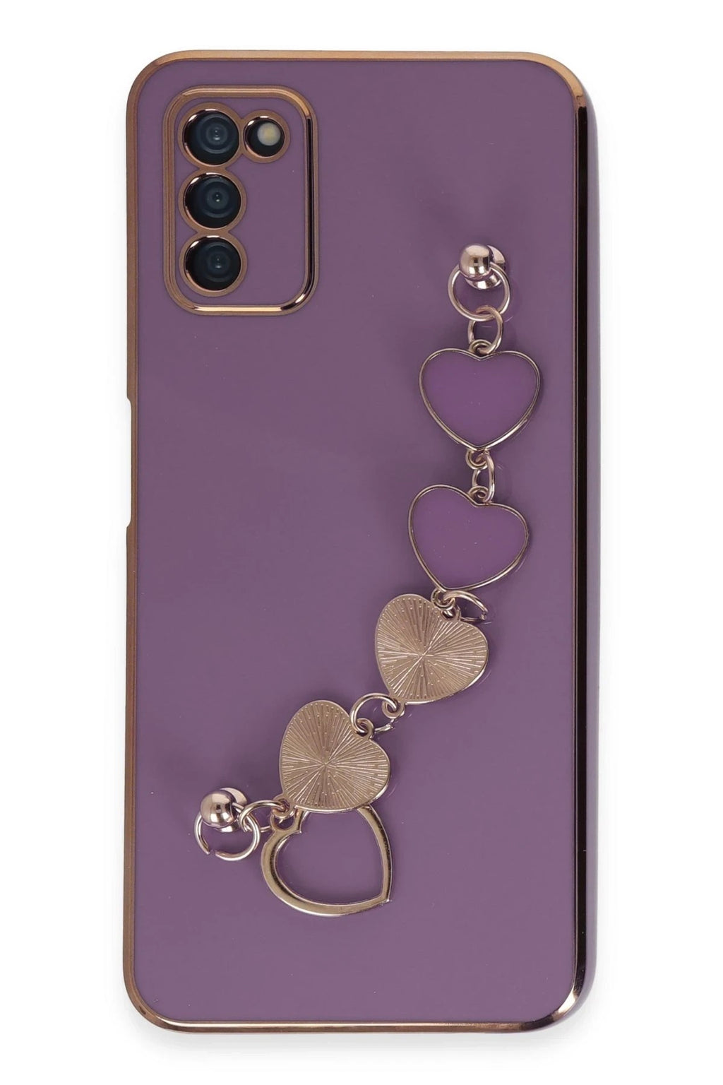 Mey İthalat® Samsung Galaxy A03S Kılıf Esila Silikon - Mor