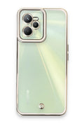 Mey İthalat® Realme C35 Kılıf Liva Lens Silikon - Beyaz