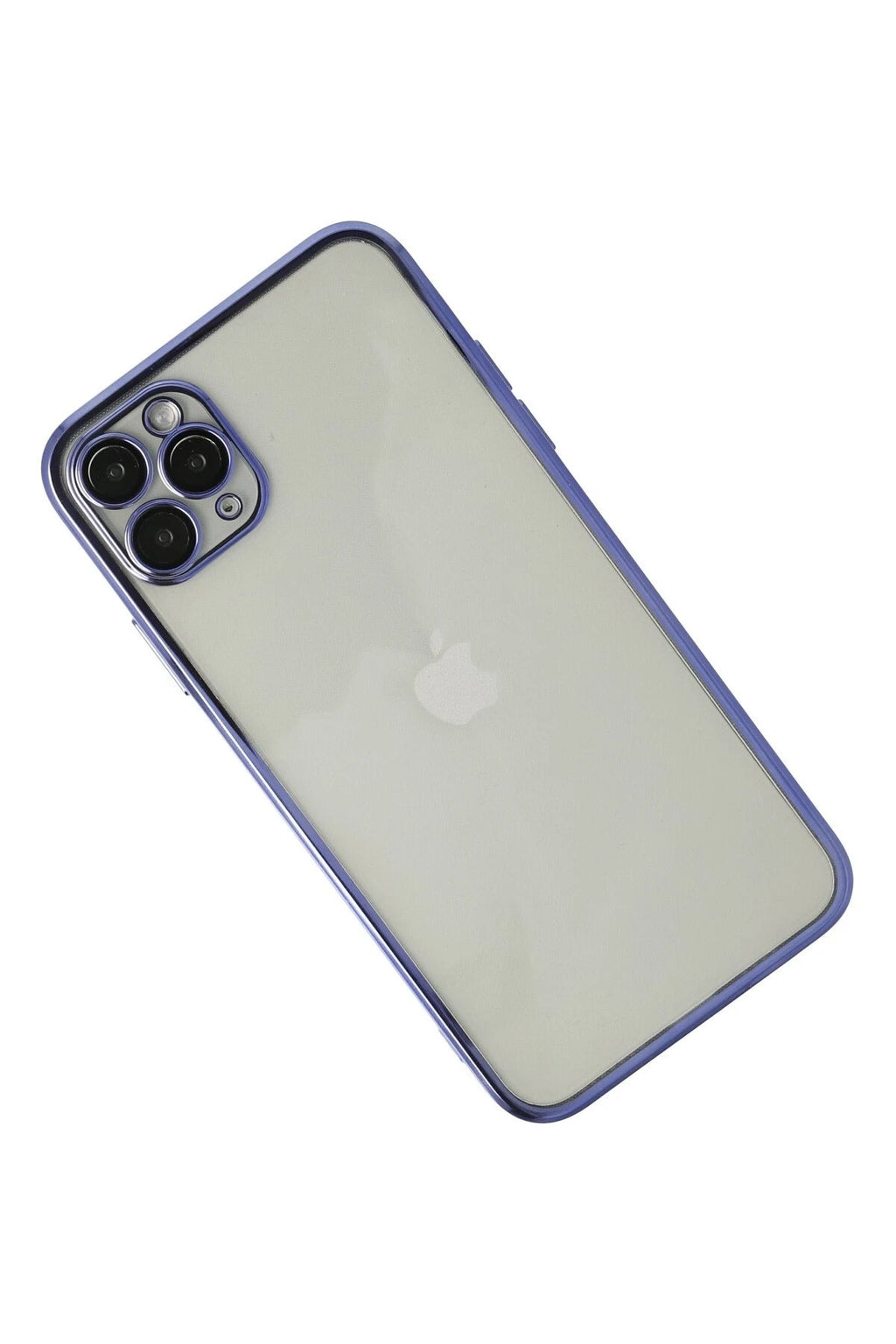Mey İthalat® iPhone 11 Pro Kılıf Lensli Silikon - Mor