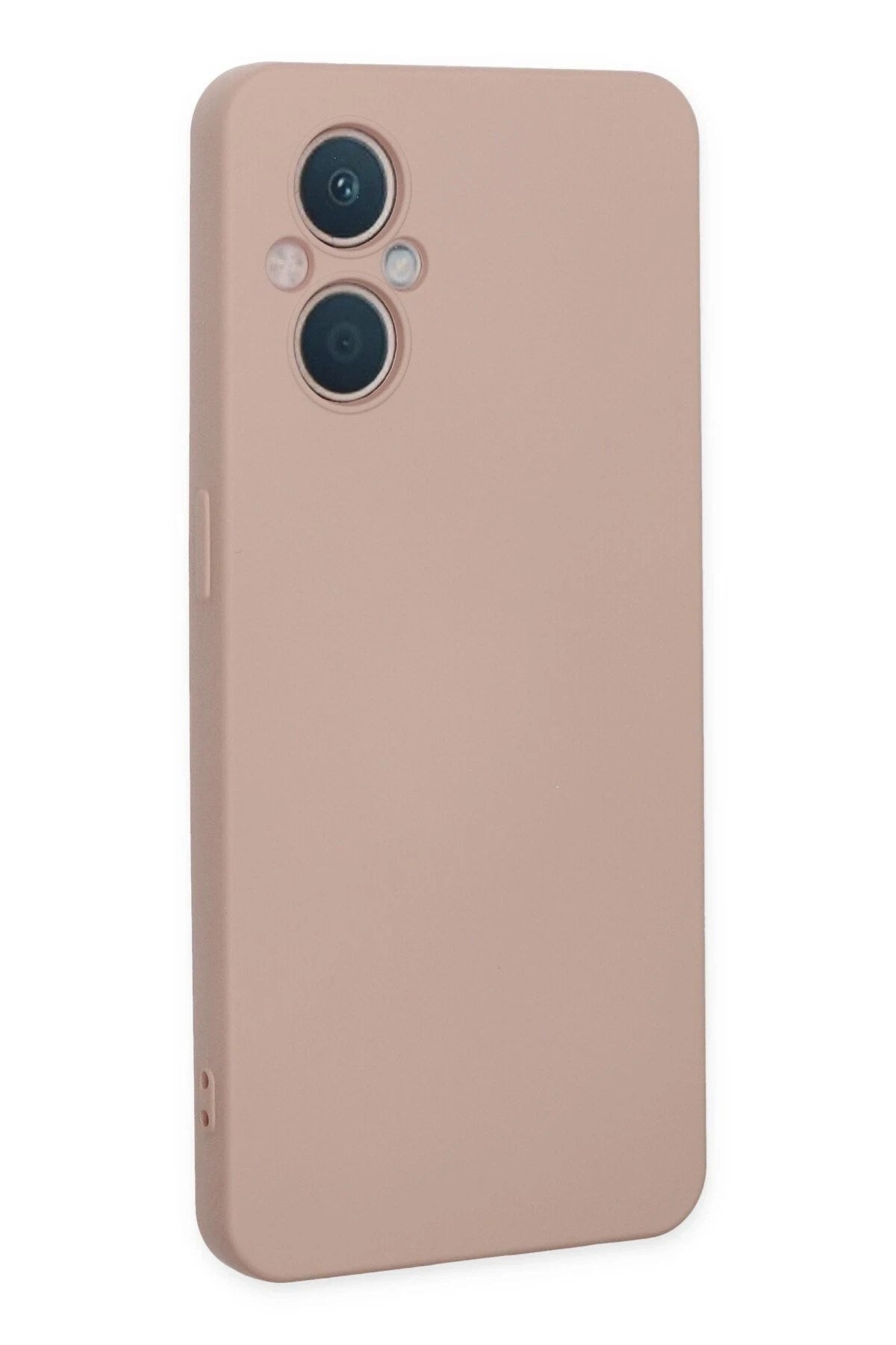 Mey İthalat® Reno 7 Lite Kılıf Nano içi Kadife Silikon - Pudra