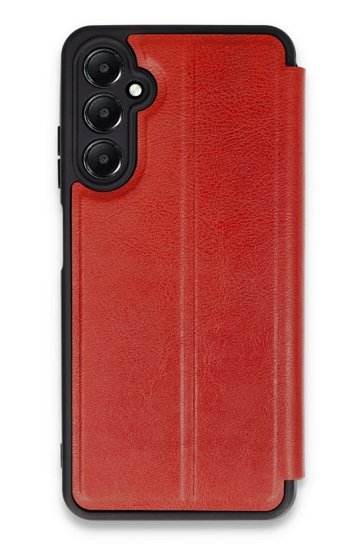 Mey İthalat® Samsung Galaxy A25 5G Kılıf Flip Cover - Kırmızı