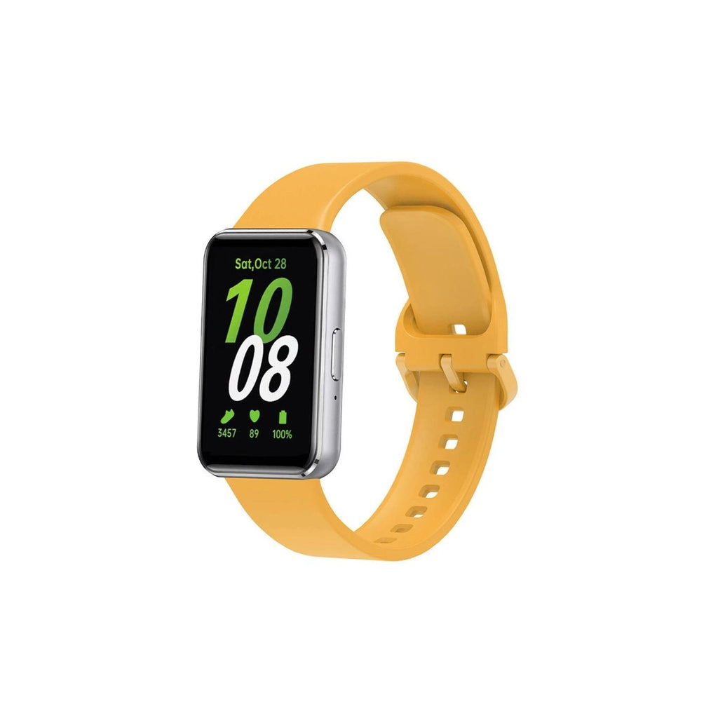 Mey İthalat® Samsung Galaxy Fit 3 Klasik Kordon - Sarı