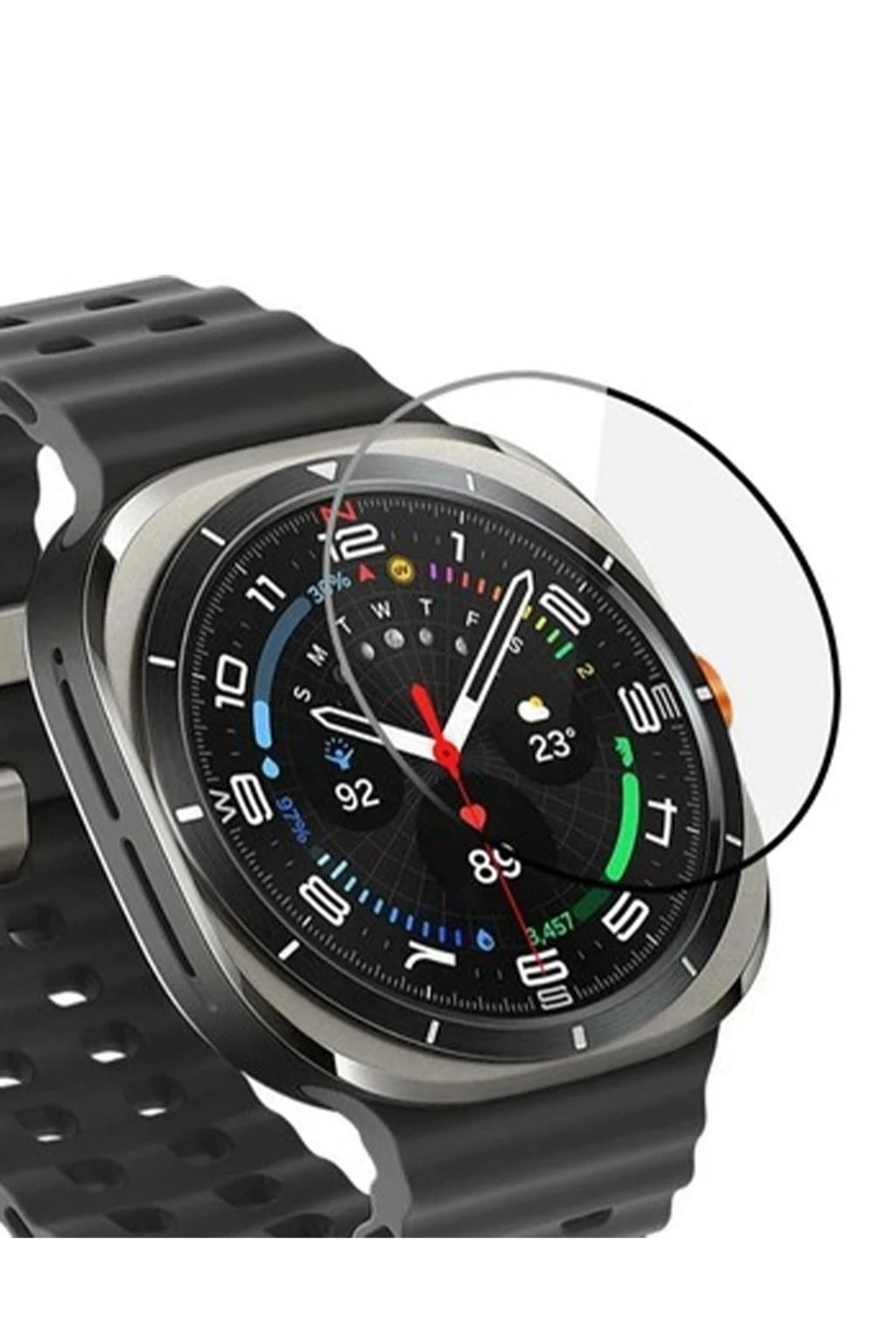 Mey İthalat® Watch 7 Ultra Polymer Nano Ekran Koruyucu - Şeffaf
