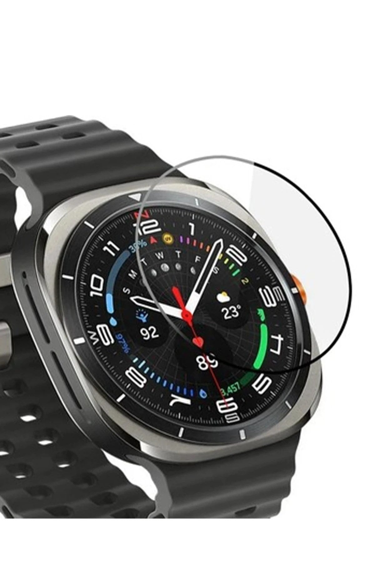 Mey İthalat® Watch 7 Ultra Polymer Nano Ekran Koruyucu - Şeffaf