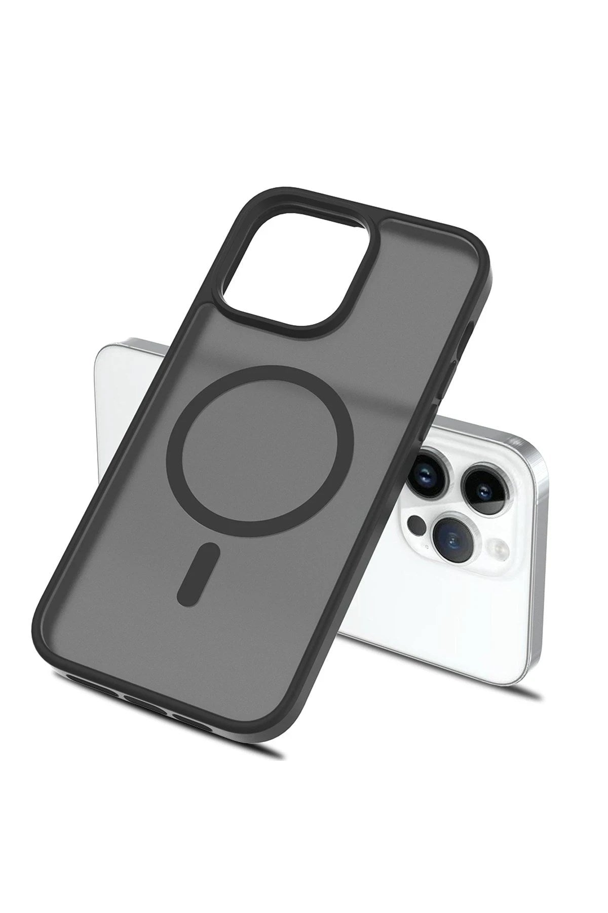 Mey İthalat® iPhone 14 Pro Jota Magsafe Kapak - Açık Mavi