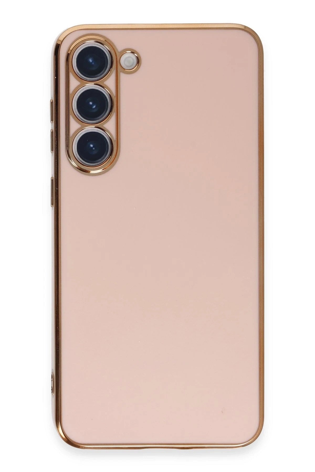 Mey İthalat® Samsung Galaxy S23 Kılıf Volet Silikon - Pembe