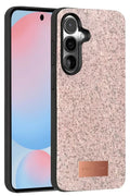 Mey İthalat® Samsung Galaxy S24 Plus Bright Simli Kapak - Pembe