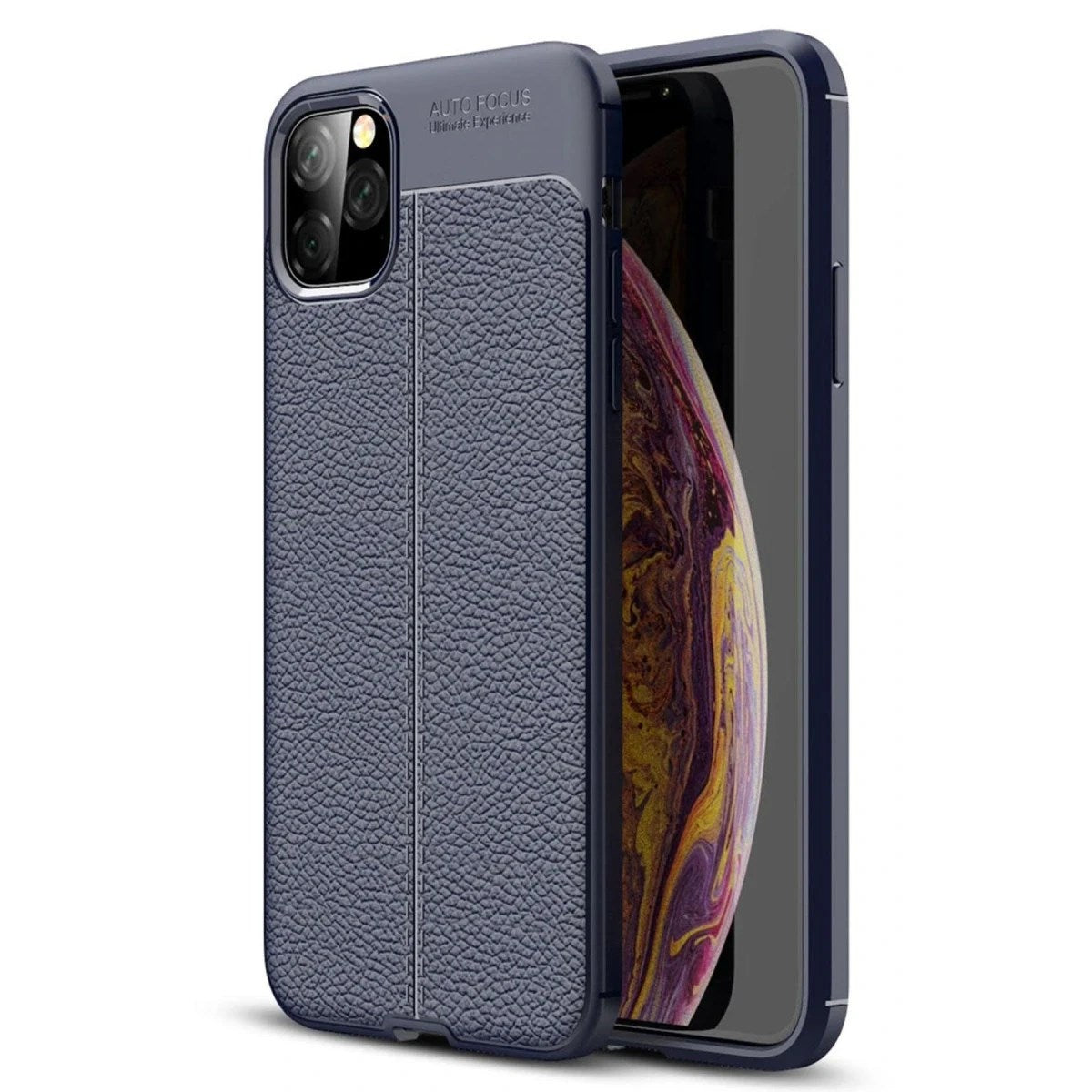 Mey İthalat® iPhone 11 Pro Kılıf Auto Focus Kapak - Lacivert