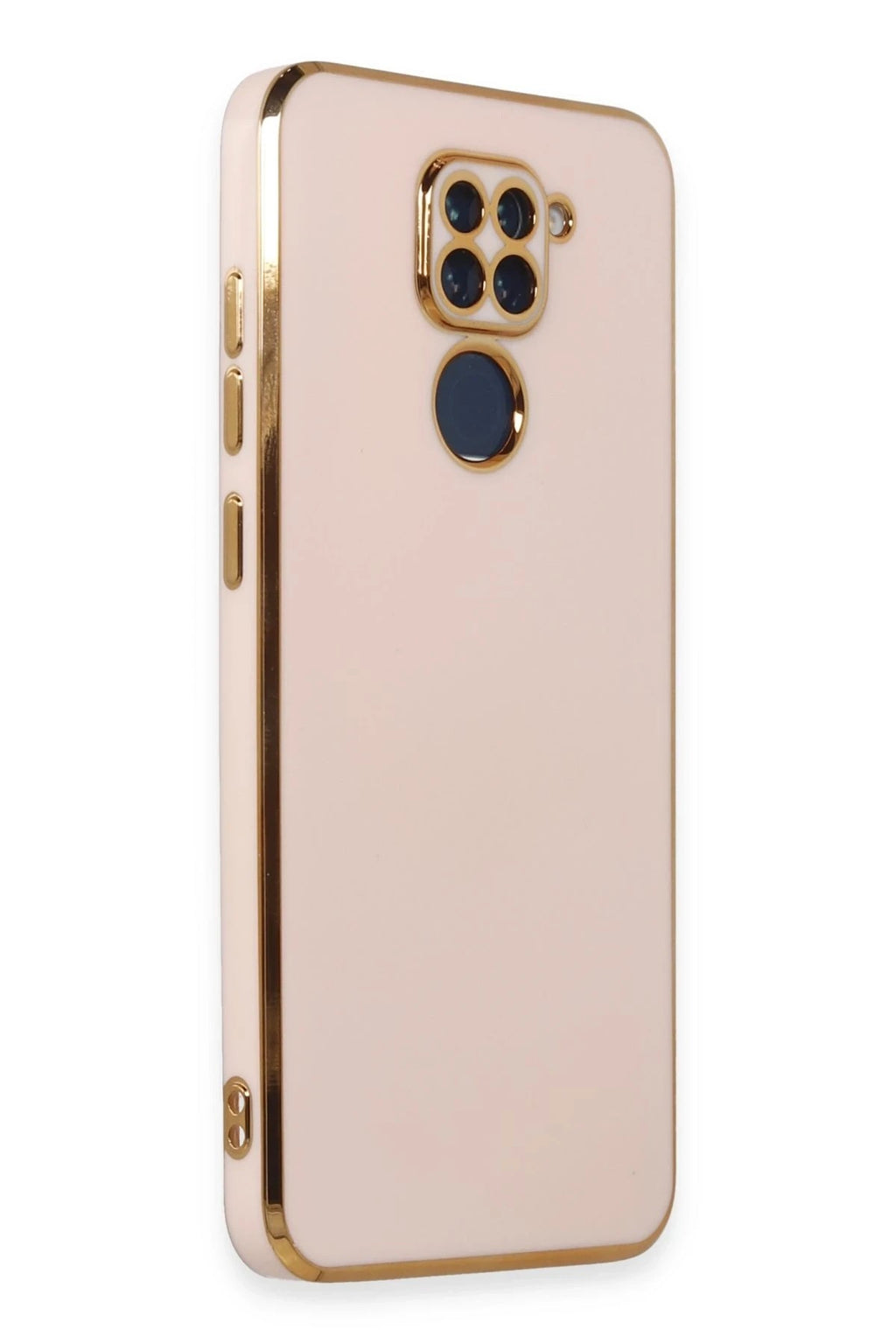 Mey İthalat® Redmi Note 9 Kılıf Volet Silikon - Pembe
