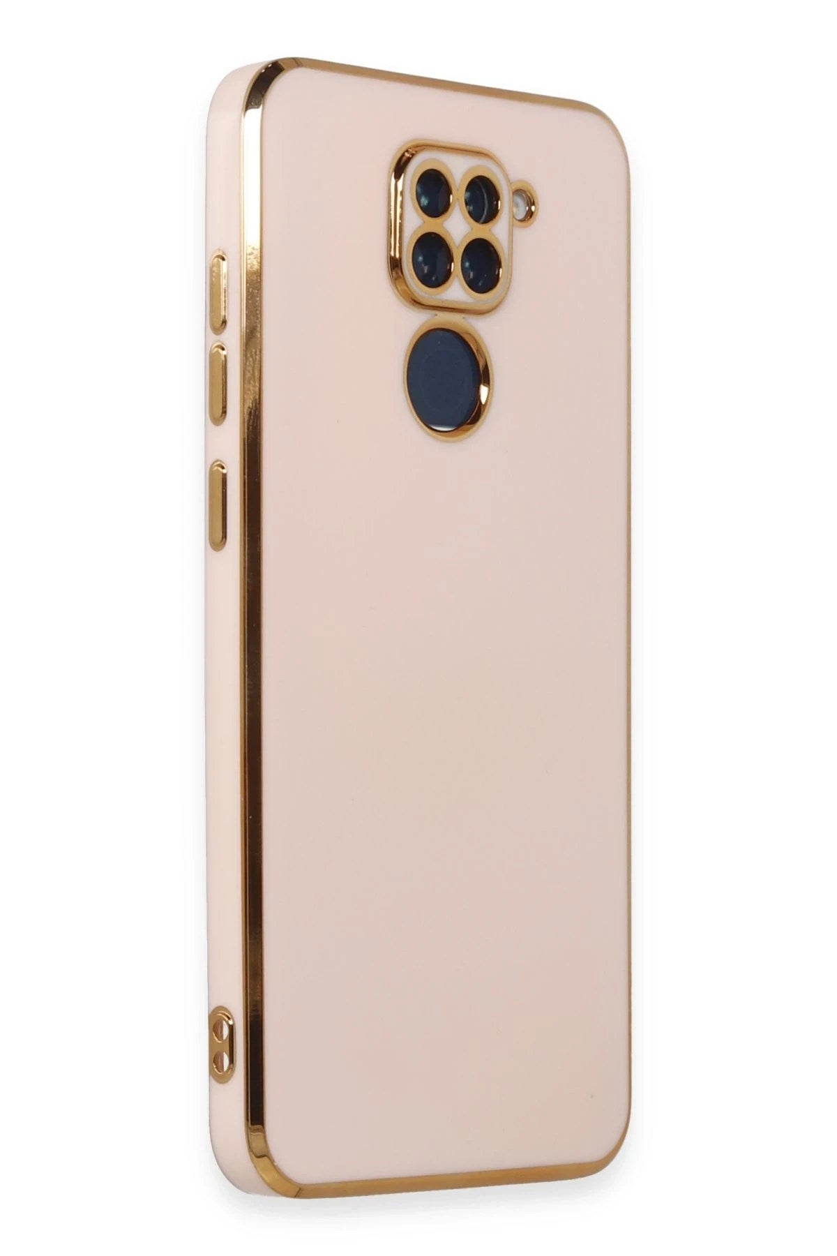 Mey İthalat® Redmi Note 9 Kılıf Volet Silikon - Pembe
