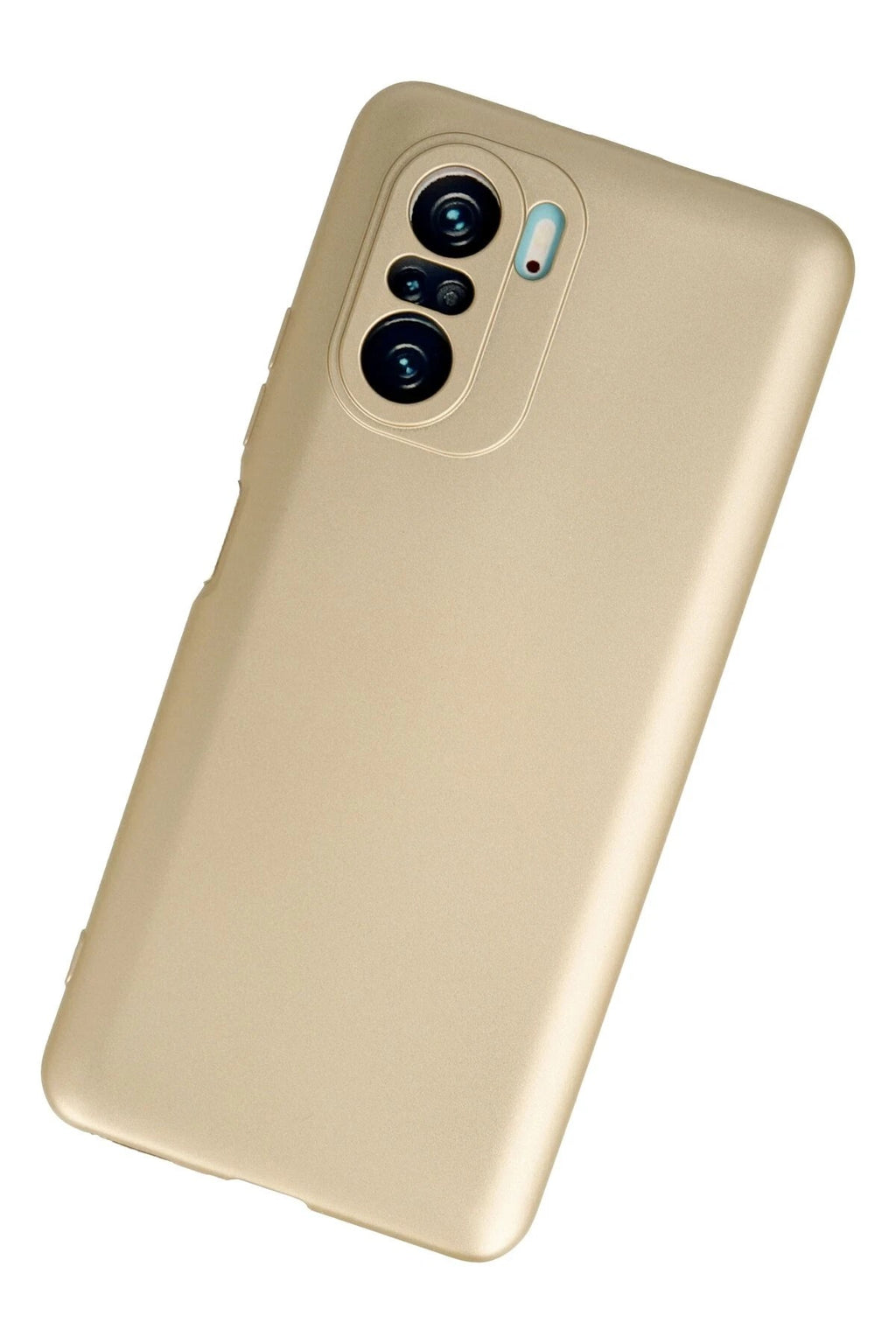 Mey İthalat® Poco F3 Kılıf First Silikon - Gold
