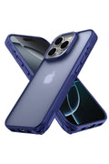 Mey İthalat® iPhone 16 Pro Kılıf Elegant Kapak - Lacivert