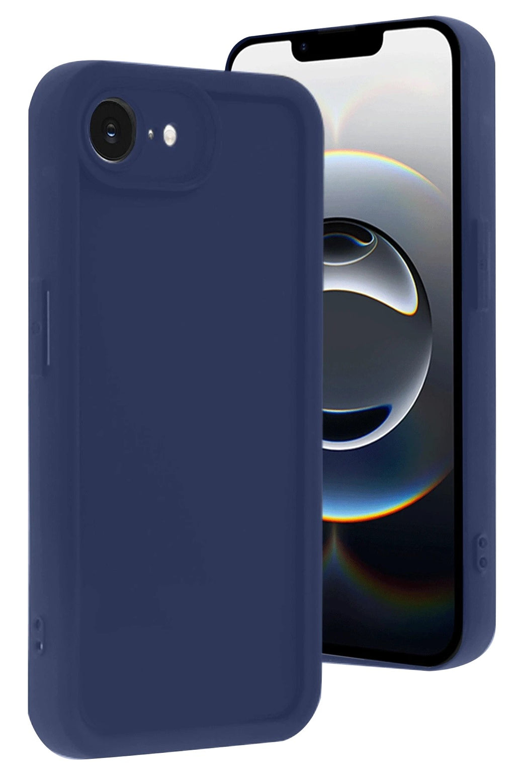 Mey İthalat® iPhone 16E Kılıf Viera Silikon - Lacivert