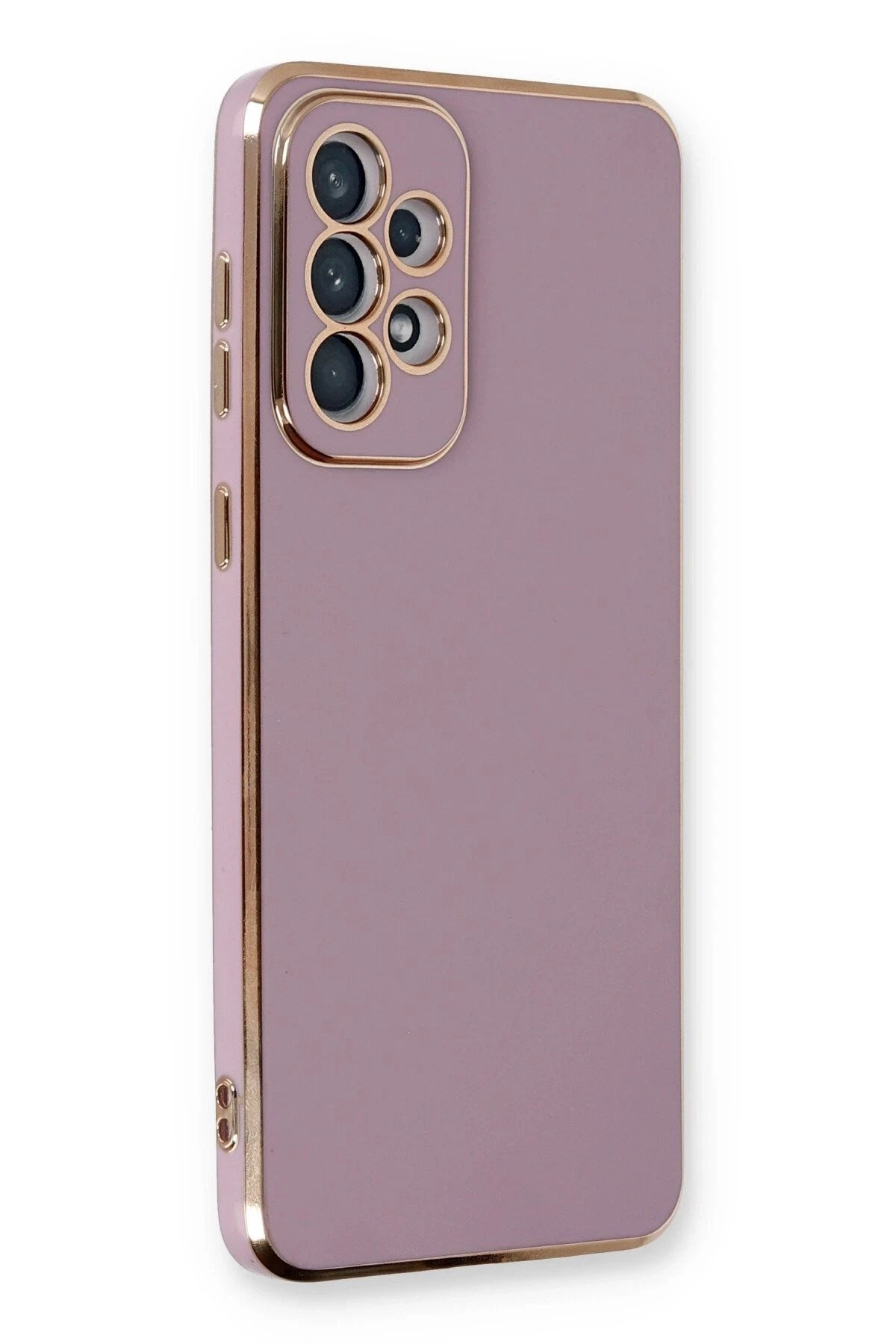 Mey İthalat® Samsung Galaxy A53 5G Kılıf Volet Silikon - Mor