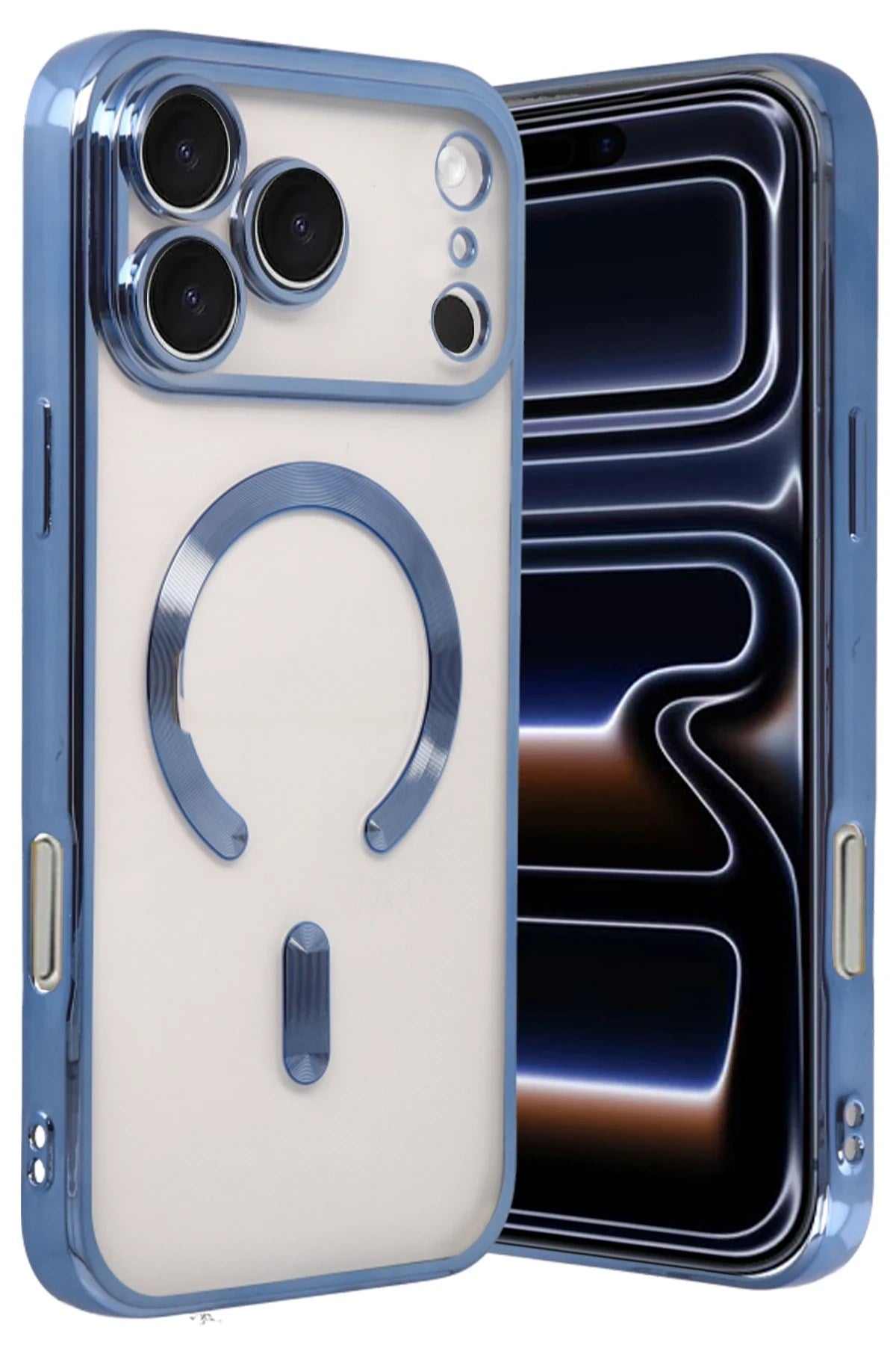 Mey İthalat® iPhone 17 Pro Kross Magneticsafe Kapak - Sierra Blue