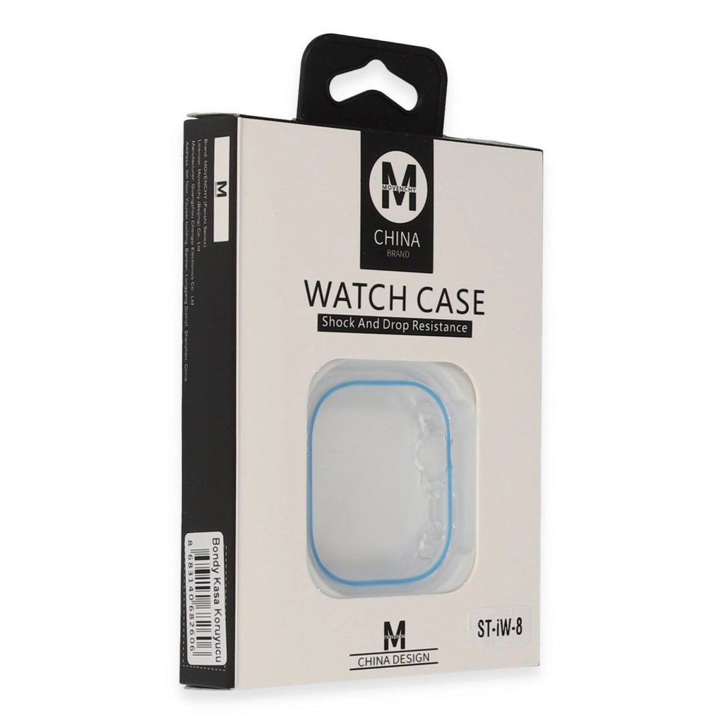 Mey İthalat® Watch Ultra 49mm Bondy Kasa Koruyucu - Mavi