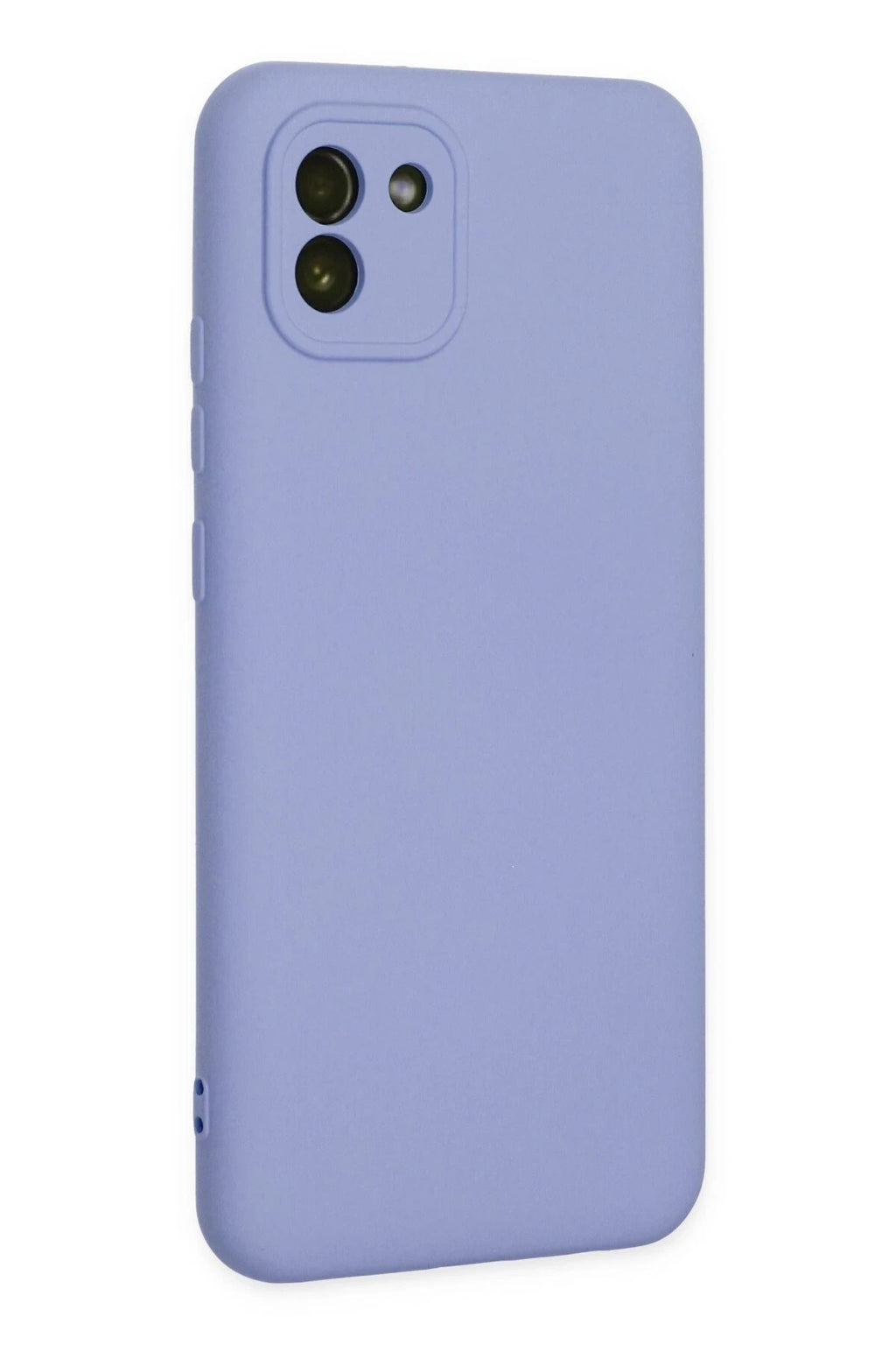 Mey İthalat® Samsung Galaxy A03 Kılıf Nano içi Kadife Silikon - Lila