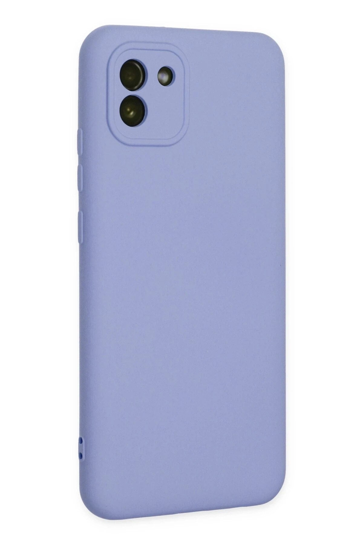 Mey İthalat® Samsung Galaxy A03 Kılıf Nano içi Kadife Silikon - Lila