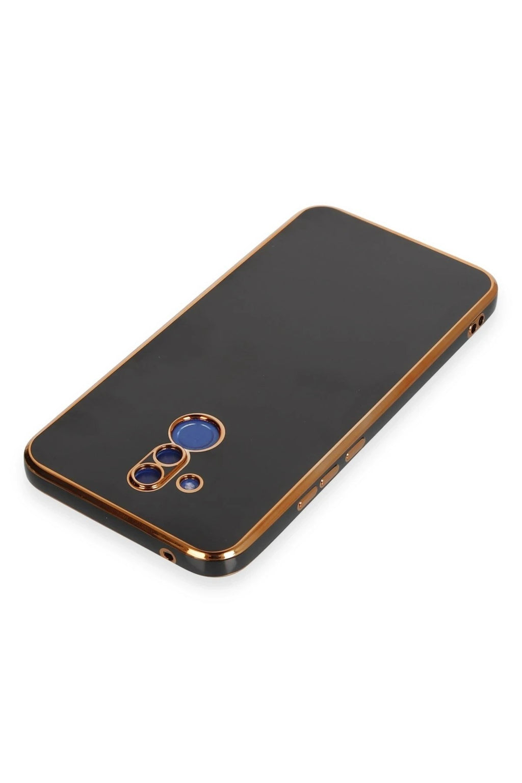Mey İthalat® Huawei Mate 20 Lite Kılıf Volet Silikon - Siyah