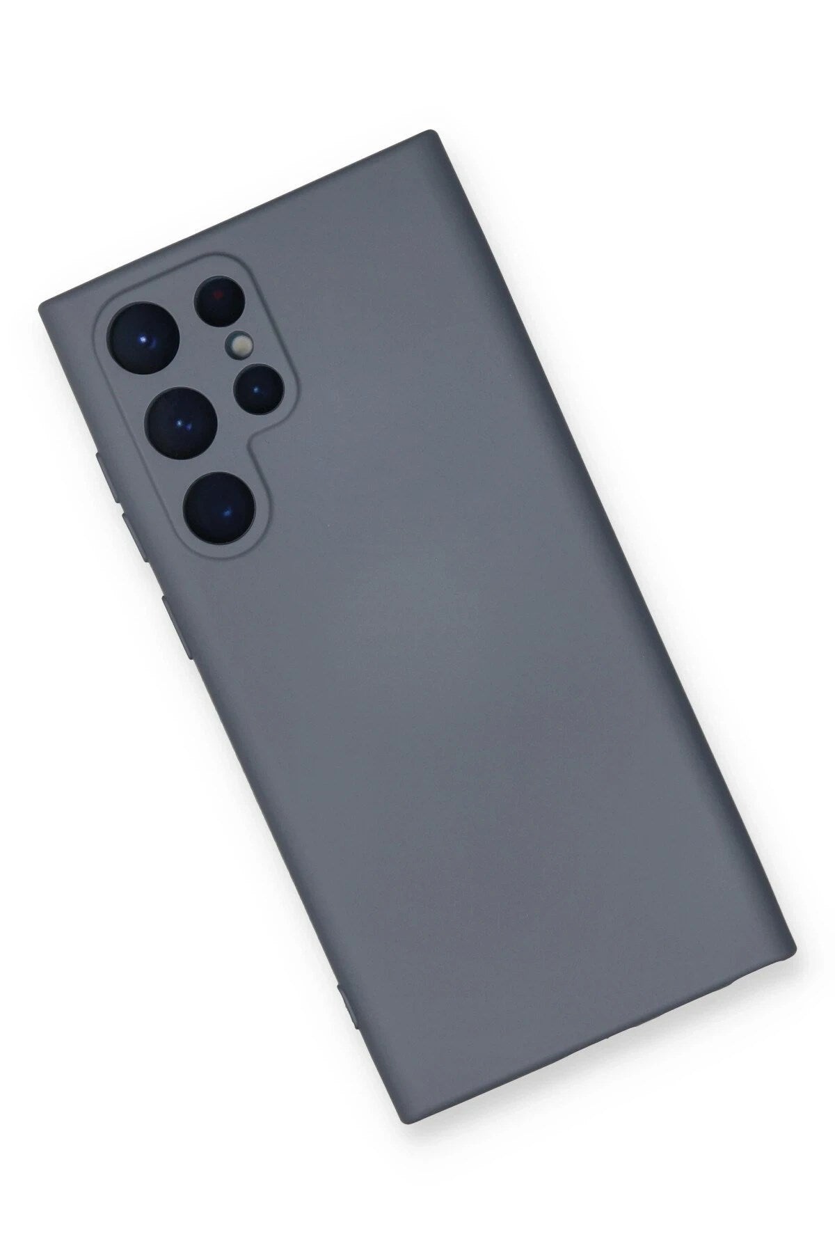 Mey İthalat® Samsung Galaxy S24 Ultra Kılıf Nano içi Kadife Silikon - Gri