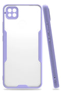 Mey İthalat® Redmi 9C Kılıf Platin Silikon - Lila